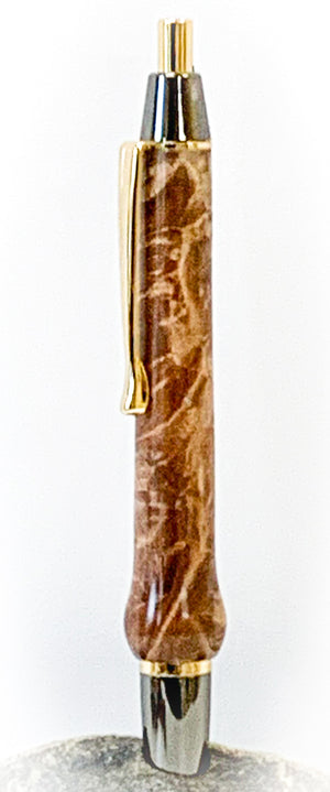 Amboyna  "Click" Pen