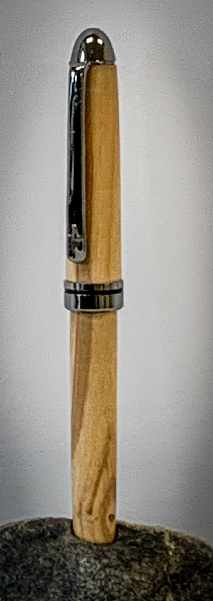 Slim Olive Wood Twist Pen